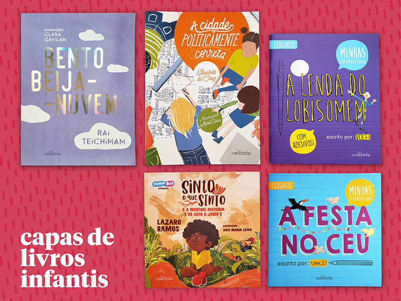 Capas de Livros Infantis – lilian og. // design gráfico